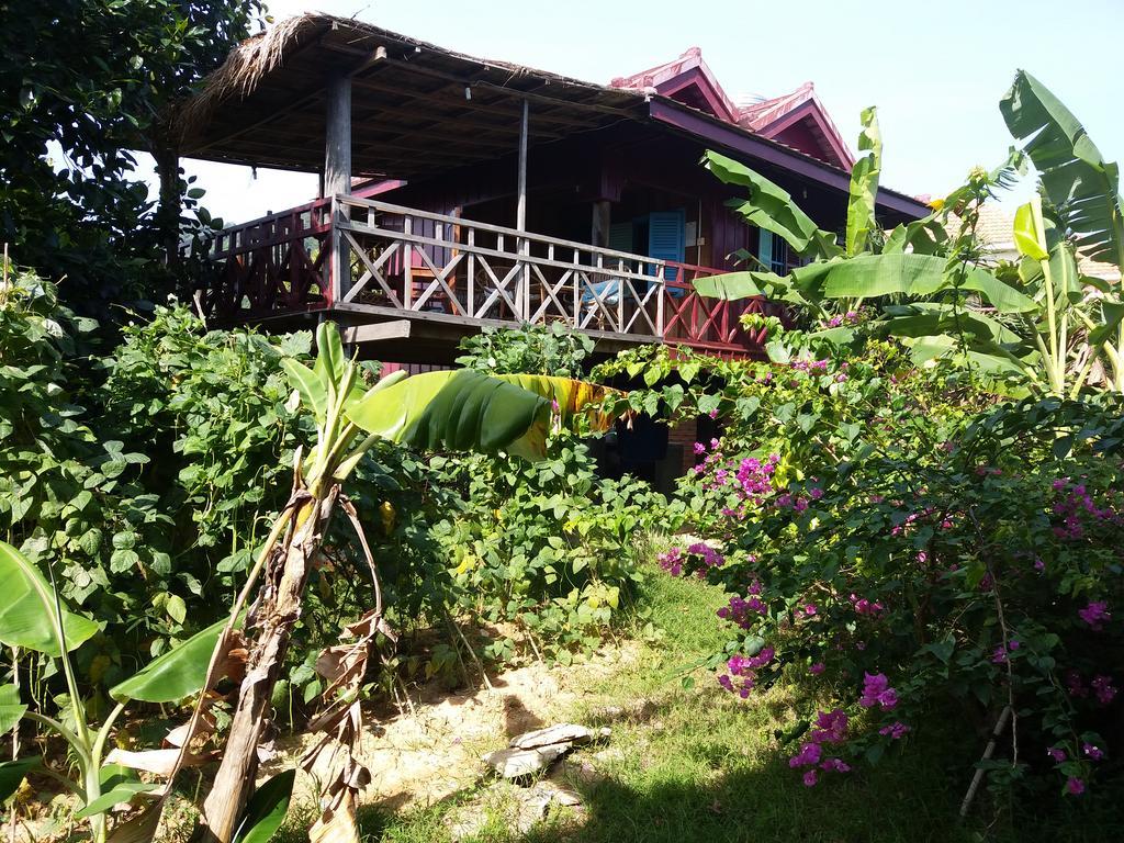 Khmer House Bungalow Hotel Kep Exterior foto